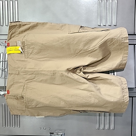 Nautica Men's Cargo Kaki Shorts Size 44 - Picture 5 of 14